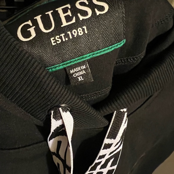 Women’s Cropped GUESS Hoodie - Picture 4 of 4